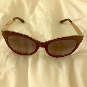 Gucci Sunglasses GG 3760/F/S Black Floral Gold